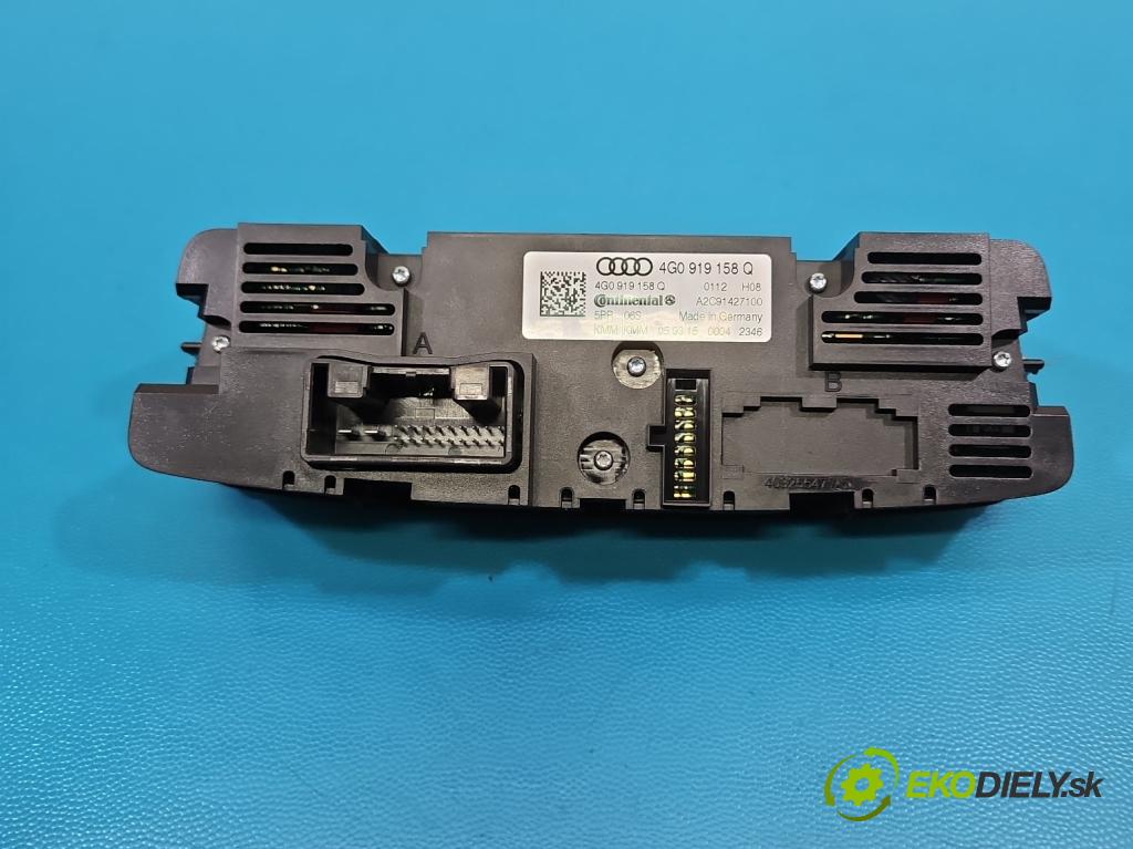 Audi A6 C7 2011-2018 2.0 tdi 190 HP automatic 140 kW 1968 cm3 5- panel kúrenia 4G0919158Q