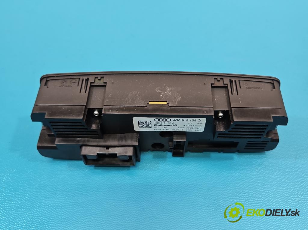 Audi A6 C7 2011-2018 2.0 tdi 190 HP automatic 140 kW 1968 cm3 5- panel kúrenia 4G0919158Q