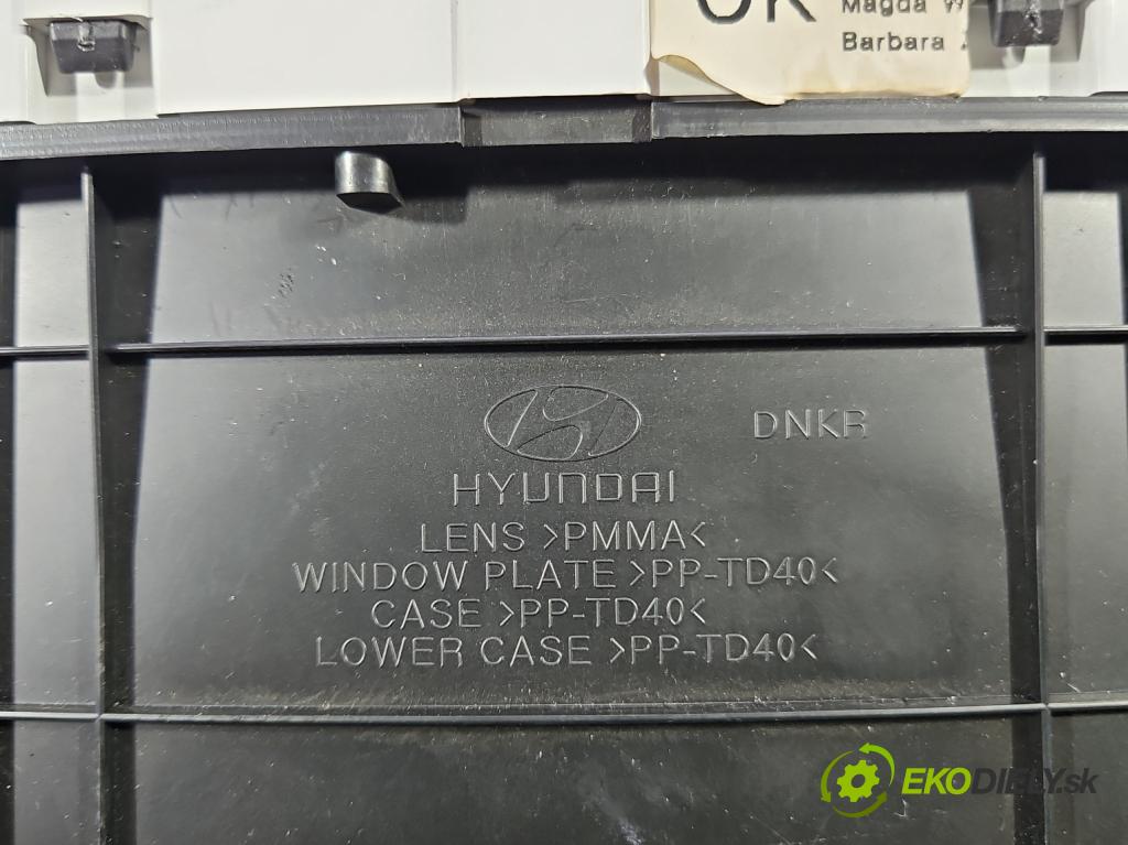 Hyundai I30 III 2016- 1.6 crdi 116 HP automatic 85 kW 1598 cm3 5- prístrojovka/ budíky  (Prístrojová doska)