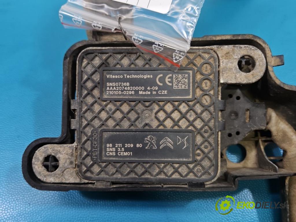 Citroen C4 Cactus 2014-2020 1.6 hdi 99 hp manual 73 kW 1560 cm3 5- Sonda lambda 9821120980 (Lambda sonda)