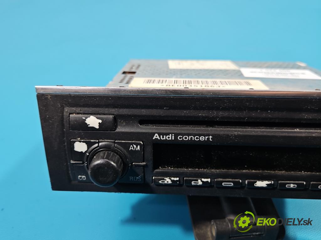 Audi A4 B6 2000-2004 2.5 tdi 163 HP automatic 120 kW 2496 cm3 5- Radio originál 8E0035186J