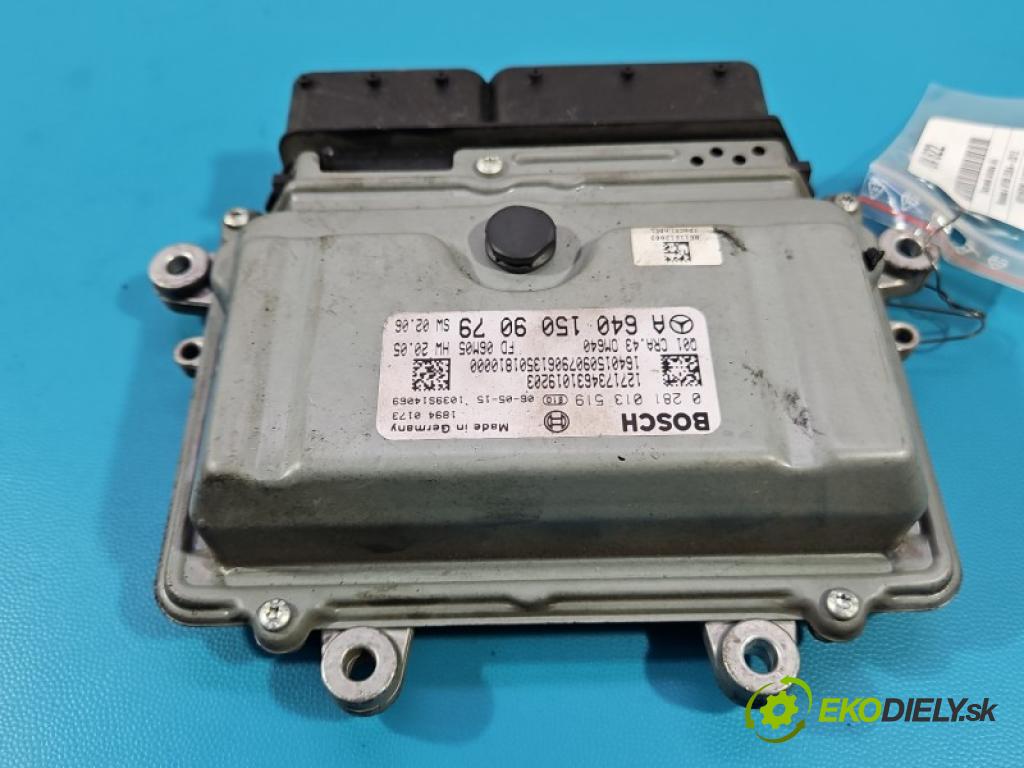 Mercedes A W169 2004-2012 2.0 CDI 140 HP automatic 103 kW 1992 cm3 3- riadiaca jednotka motora 0281013519