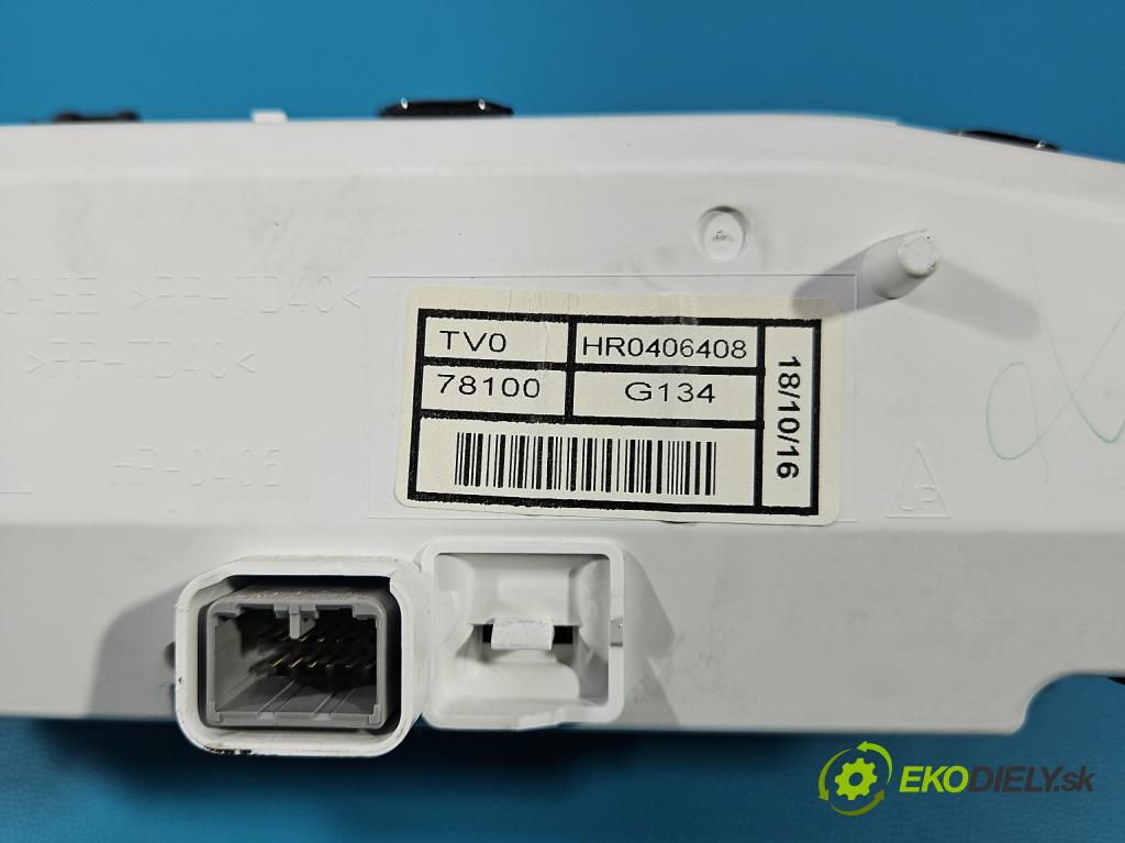Honda Civic IX 2011-2017 1.8 16V 141 HP manual 104 kW 1798 cm3 5- prístrojovka/ budíky TV0HR0406408 (Prístrojová doska)