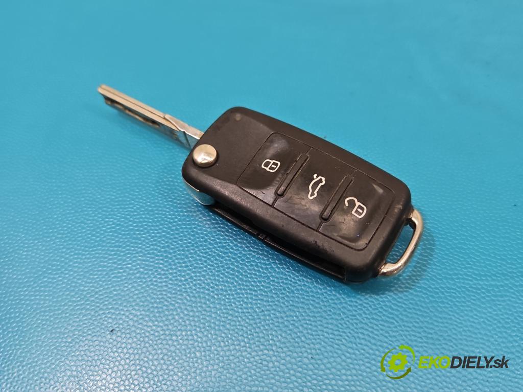 Seat Ibiza IV 6J 2008-2017 1.2 TSI 105 HP manual 77 kW 1197 cm3 5- rukoväť predné ľavé mimo: 5N0837885H (Kľučka dverí vonkajšia predná ľavá)