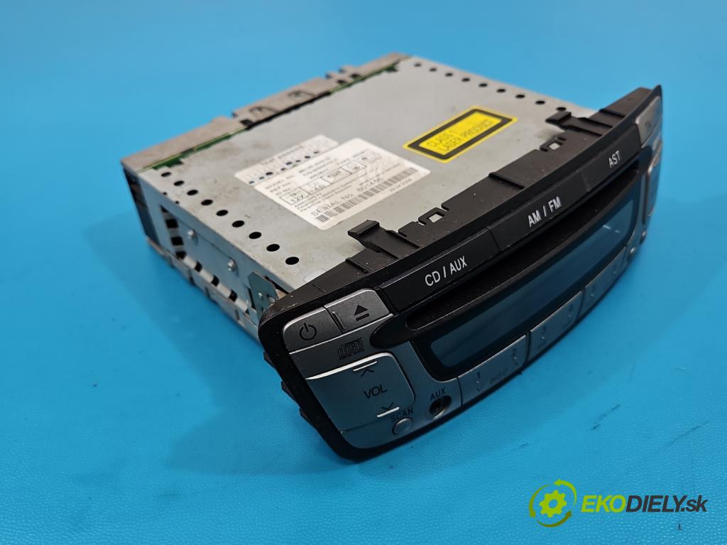 Toyota Aygo 2005-2014 1.0 12V 68 HP manual 50 kW 998 cm3 3- Radio originál 86120-0H010