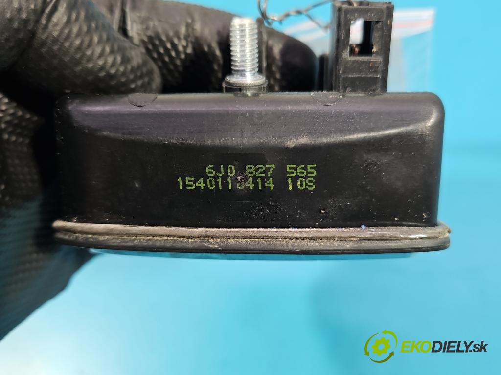 Seat Ibiza IV 6J 2008-2017 1.2 TSI 105 HP manual 77 kW 1197 cm3 5- rukoväť kufrové dvere zadné 6J0827565