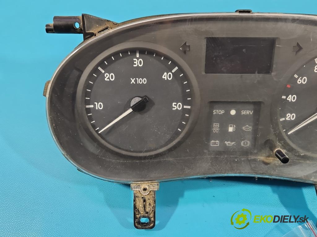 Renault Master II 1998-2010 2.5 dci G9U 114 HP manual 84 kW 2464 cm3 5- prístrojovka/ budíky P8200199523-B (Prístrojová doska)
