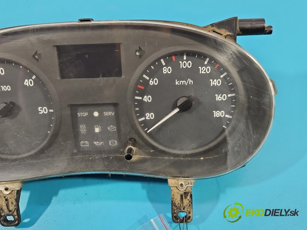 Renault Master II 1998-2010 2.5 dci G9U 114 HP manual 84 kW 2464 cm3 5- prístrojovka/ budíky P8200199523-B (Prístrojová doska)