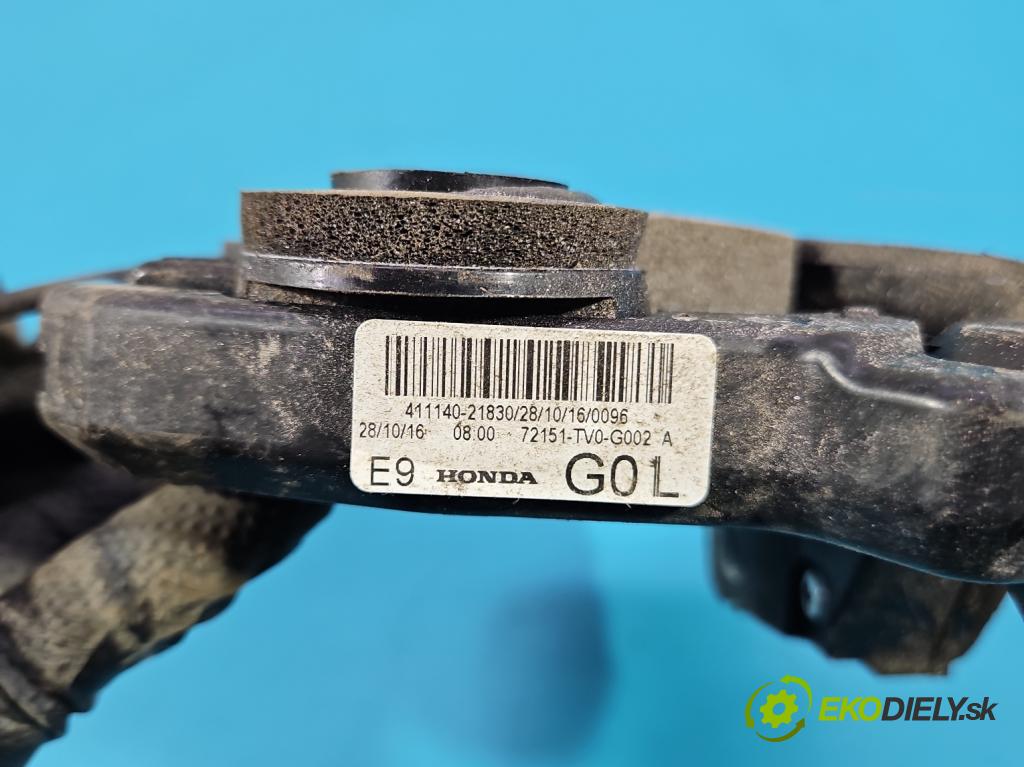 Honda Civic IX 2011-2017 1.8 16V 141 HP manual 104 kW 1798 cm3 5- zámok predné ľavý 72151-TV0-G002A