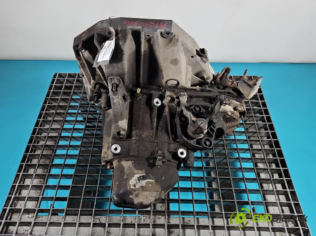 Nissan Note I 2006-2012 1.5 dci 86 hp manual 63 kW 1461 cm3 5- převodovka stupňová manual JR5 140