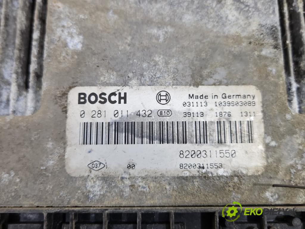 Renault Master II 1998-2010 2.5 dci G9U 114 HP manual 84 kW 2464 cm3 5- riadiaca jednotka motora 0281011432