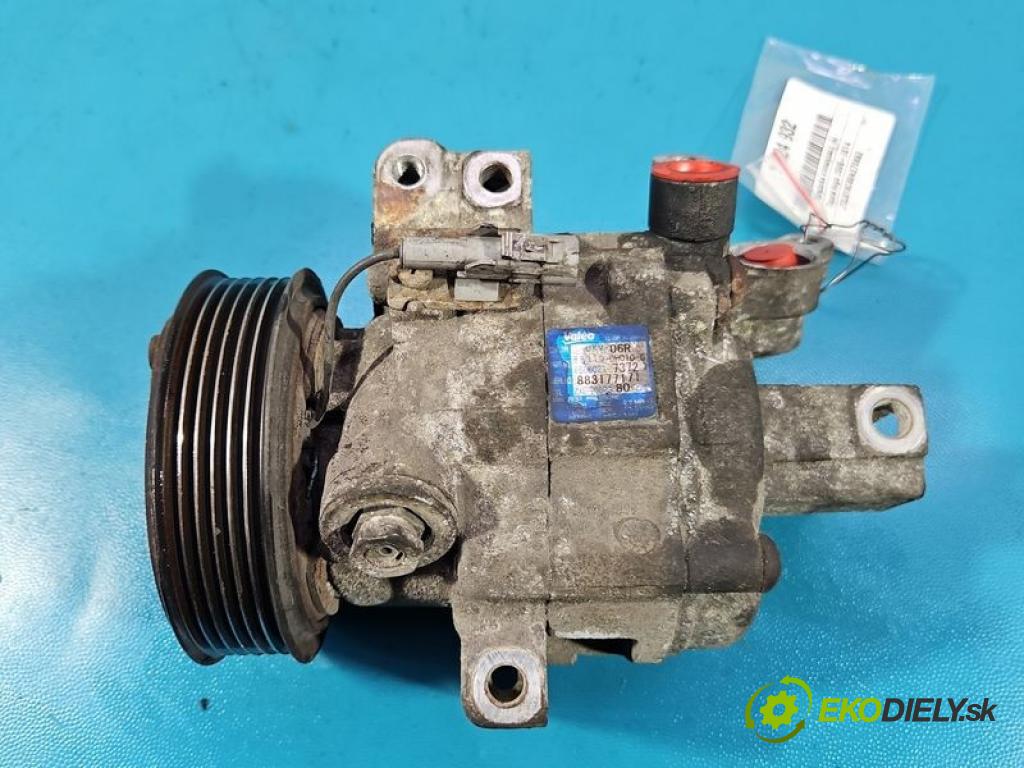 Toyota Aygo 2005-2014 1.0 12V 68 hp manual 50 kW 998 cm3 3- Kompresor: klíma 88310-0H010-G (Kompresor klimatizace)