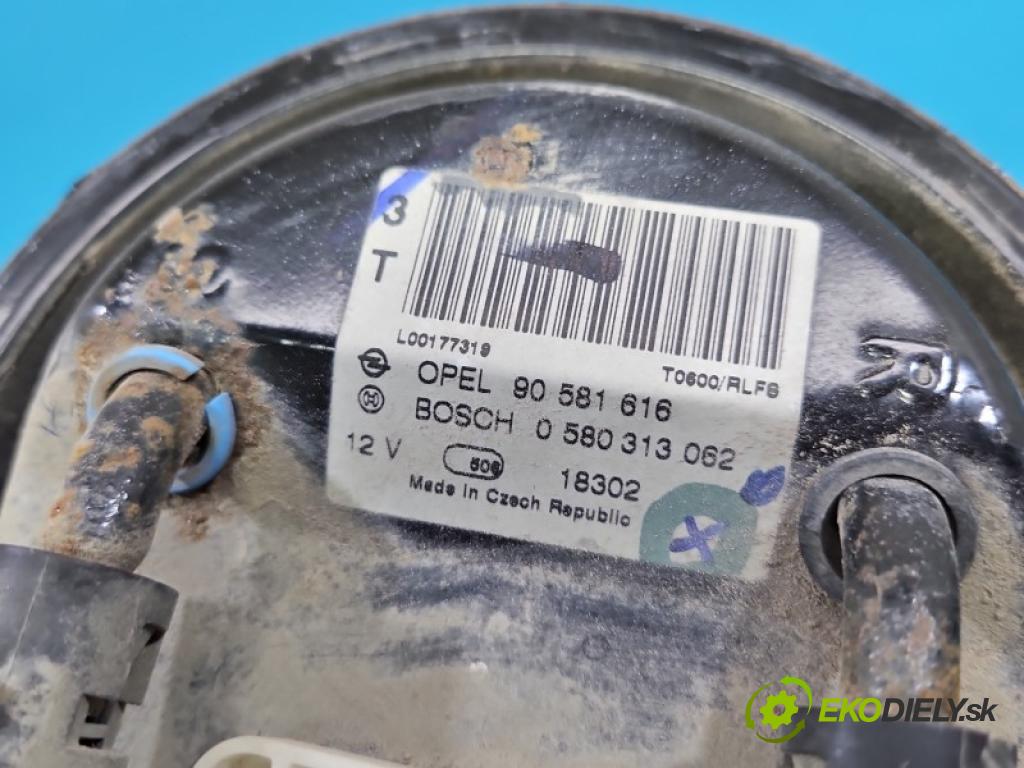 Opel Zafira A 1999-2005 1.8 16V 125 HP manual 92 kW 1796 cm3 5- čerpadlo palivo 90581616