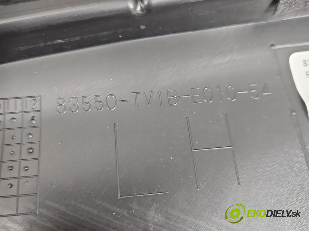 Honda Civic IX 2011-2017 1.8 16V 141 hp manual 104 kW 1798 cm3 5- Tapacír: dveře přední levé 83550-TV1B-E010-55