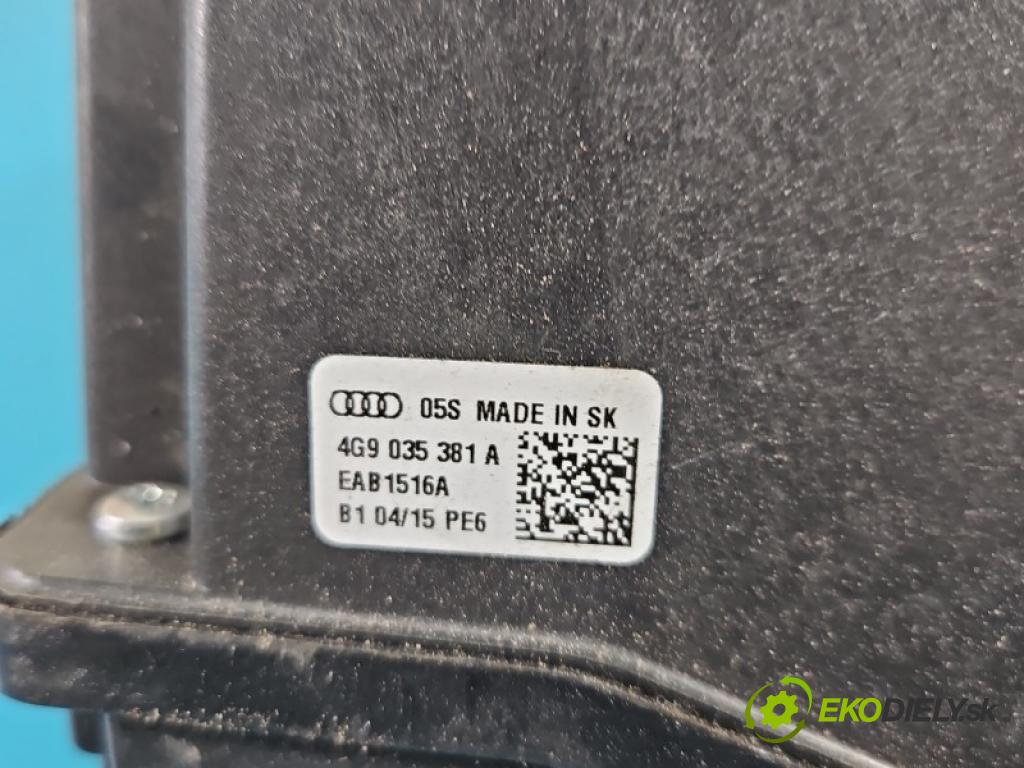 Audi A6 C7 2011-2018 2.0 tdi 190 hp automatic 140 kW 1968 cm3 5- Subwoofer: 4G9035381A (Audio zařízení)