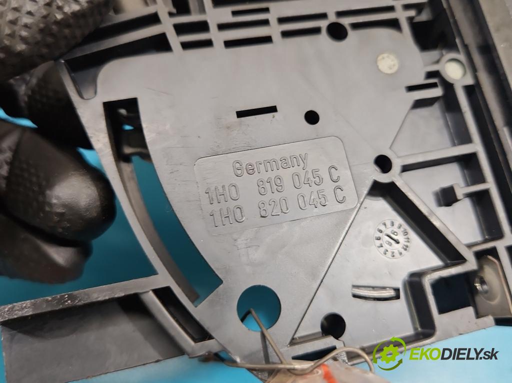 Vw Golf III 1991-1998 1.8 8V 75 hp manual 55 kW 1781 cm3 5- palubní deska panel topení 1H0819045C