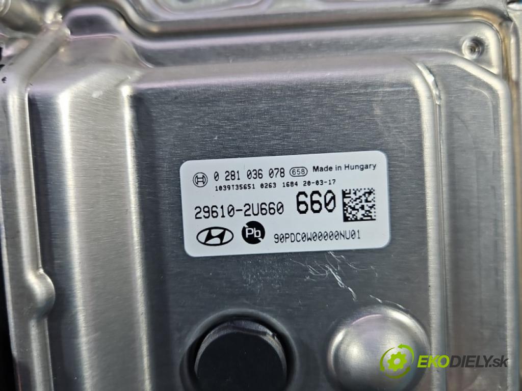 Hyundai I30 III 2016- 1.6 crdi 116 HP automatic 85 kW 1598 cm3 5- riadiaca jednotka ostatné 0281036078