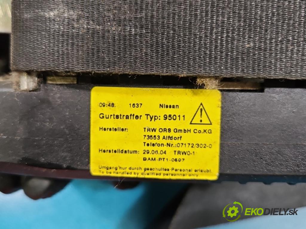 Nissan Micra K12 2003-2010 1.2 16V 65 HP manual 48 kW 1240 cm3 5- pas bezpečnosť: predné ľavý 86885-AY321