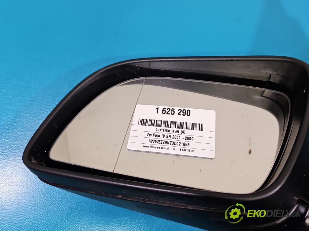 Vw Polo IV 9N 2001-2009 1.2 12V 64 hp manual 47 kW 1198 cm3 5- zpětné zrcátko levé  (Klika dveří ostatní)