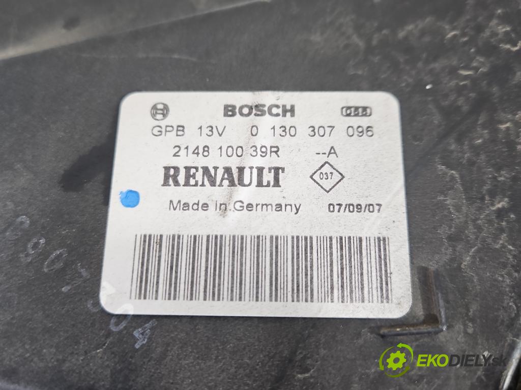 Renault Laguna III 2007-2015 2.0 16V 140 hp manual 103 kW 1997 cm3 5- ventilátor chladič 214810039R
