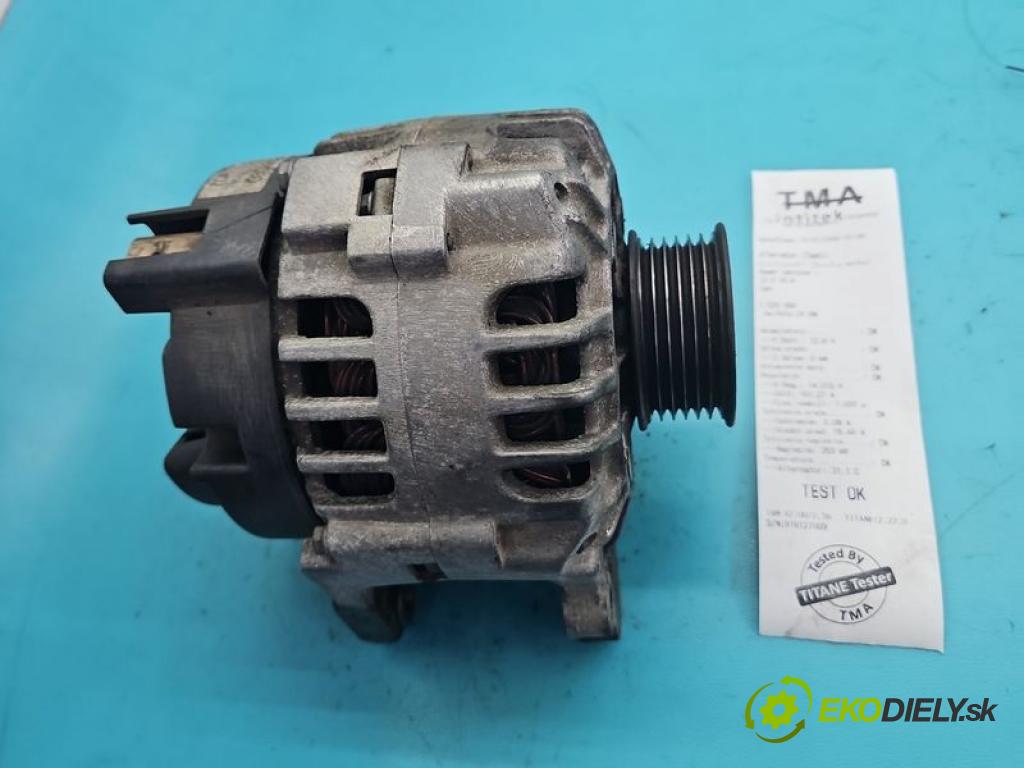 Vw Polo IV 9N 2001-2009 1.2 12V 64 HP manual 47 kW 1198 cm3 5- Alternator 03D903025D (Alternátor)