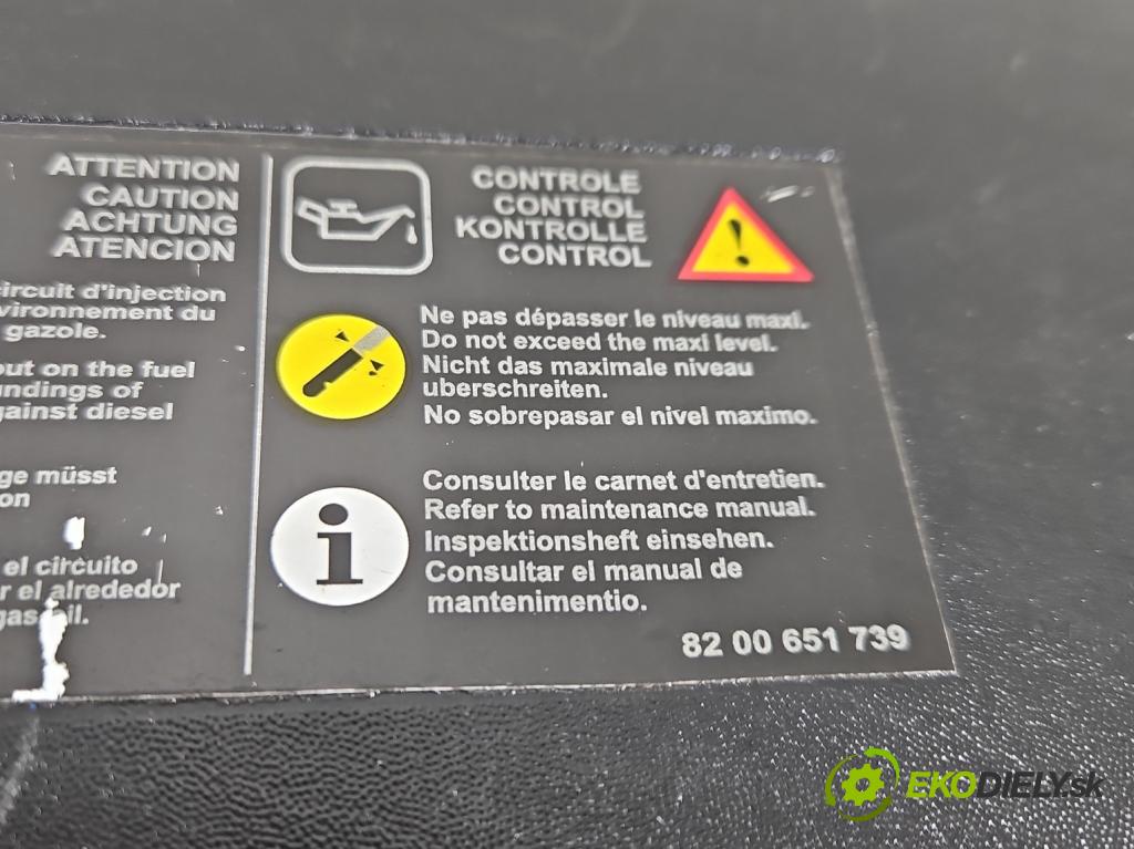 Renault Laguna III 2007-2015 2.0 16V 140 HP manual 103 kW 1997 cm3 5- kryt plast 620780001