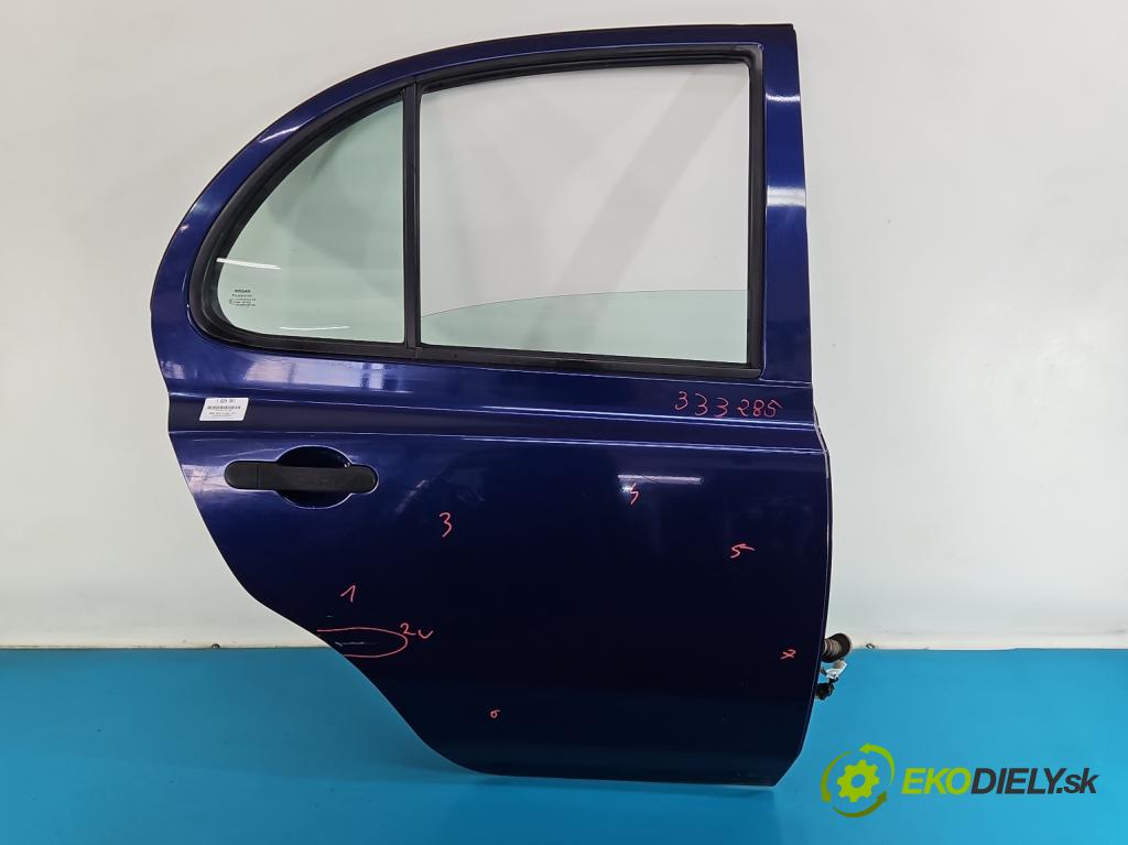 Nissan Micra K12 2003-2010 1.2 16V 65 hp manual 48 kW 1240 cm3 5- dveře zadní pravé  (Klika dveří ostatní)