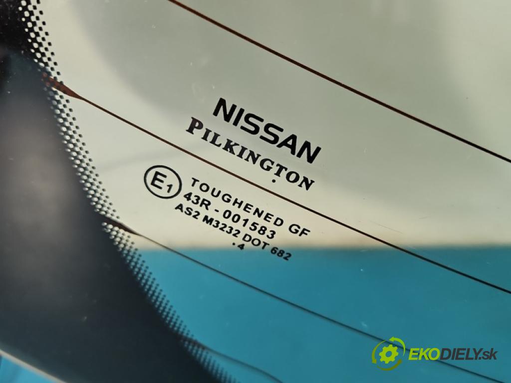 Nissan Micra K12 2003-2010 1.2 16V 65 HP manual 48 kW 1240 cm3 5- sklo zadná  (Sklo zadné)