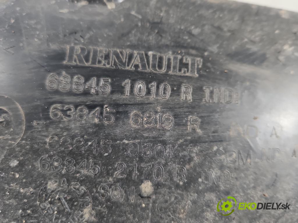 Dacia Sandero III 2020- 1.0 SCe 91KM manual 67 kW 999 cm3 5- blatník: přední levé 638451010R