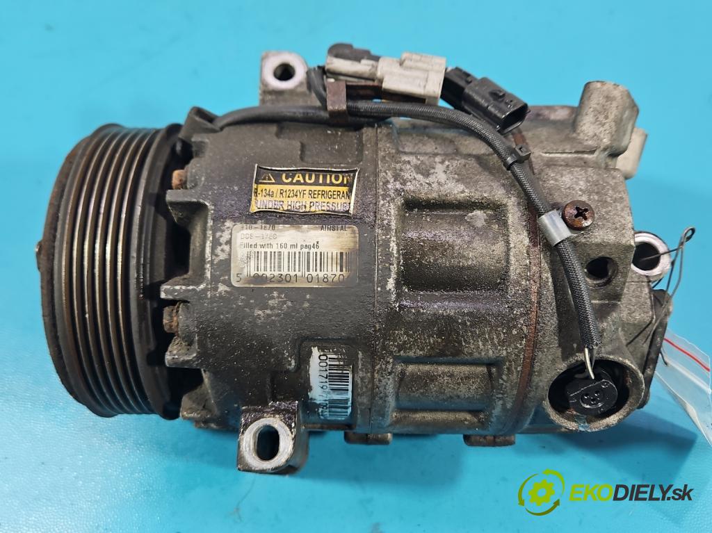 Renault Laguna III 2007-2015 2.0 16V 140 HP manual 103 kW 1997 cm3 5- Kompresor: klimatizácie DCS-17EC (Kompresor klimatizácie)
