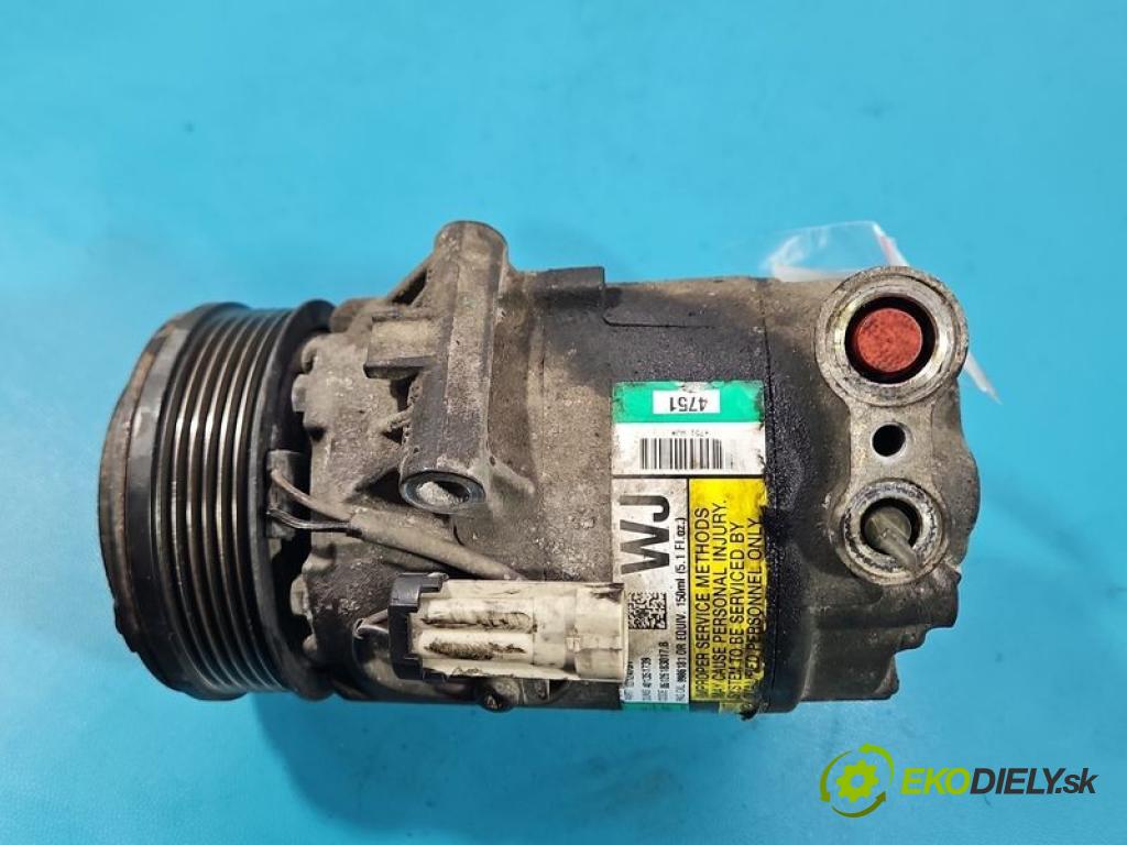 Opel Astra III 2004-2014 1.7 cdti 101 hp manual 74 kW 1686 cm3 5- Kompresor: klíma 13124751 (Kompresor klimatizace)