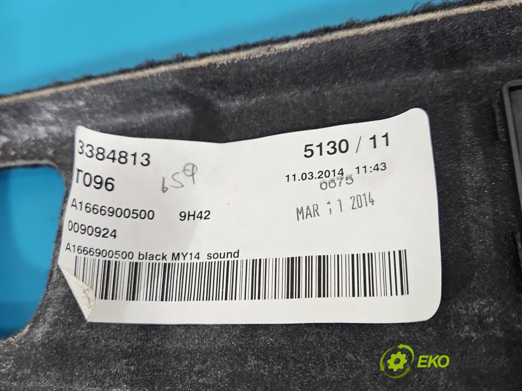 Mercedes ML W166 2011-2015 3.0 CDI 642.826 257HP automatic 189 kW 2987 cm3 5- Čalounictví: kufra: ľavé A1666900500