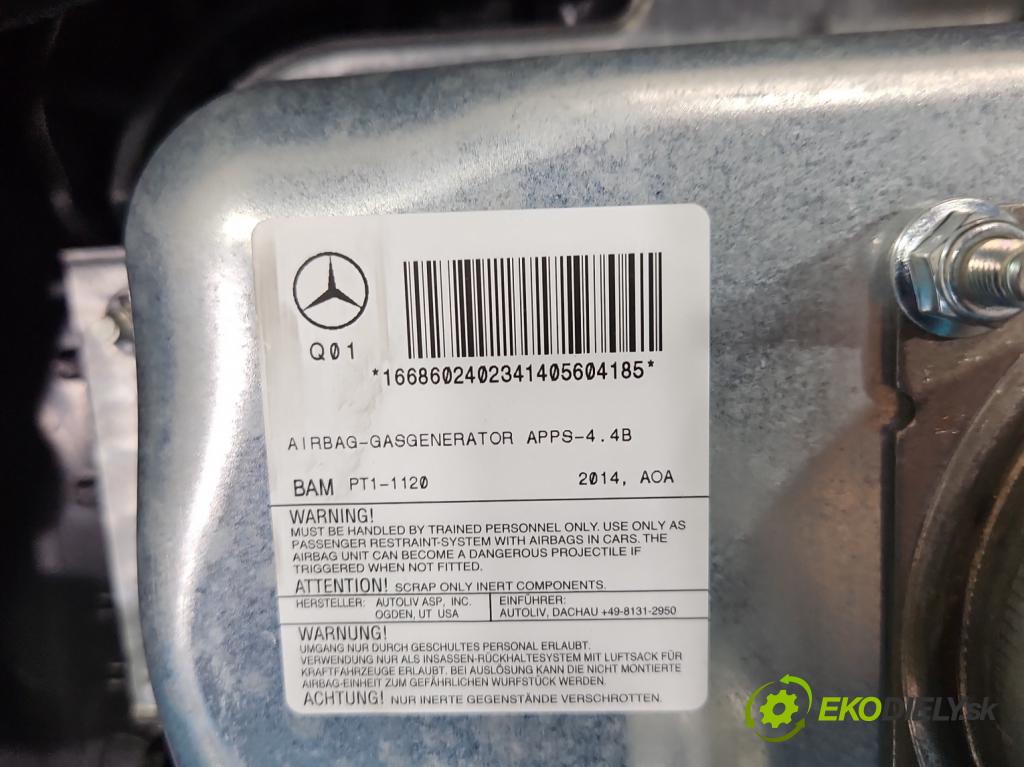Mercedes ML W166 2011-2015 3.0 CDI 642.826 257HP automatic 189 kW 2987 cm3 5- kokpit,pristrojová doska rozdeľovacia