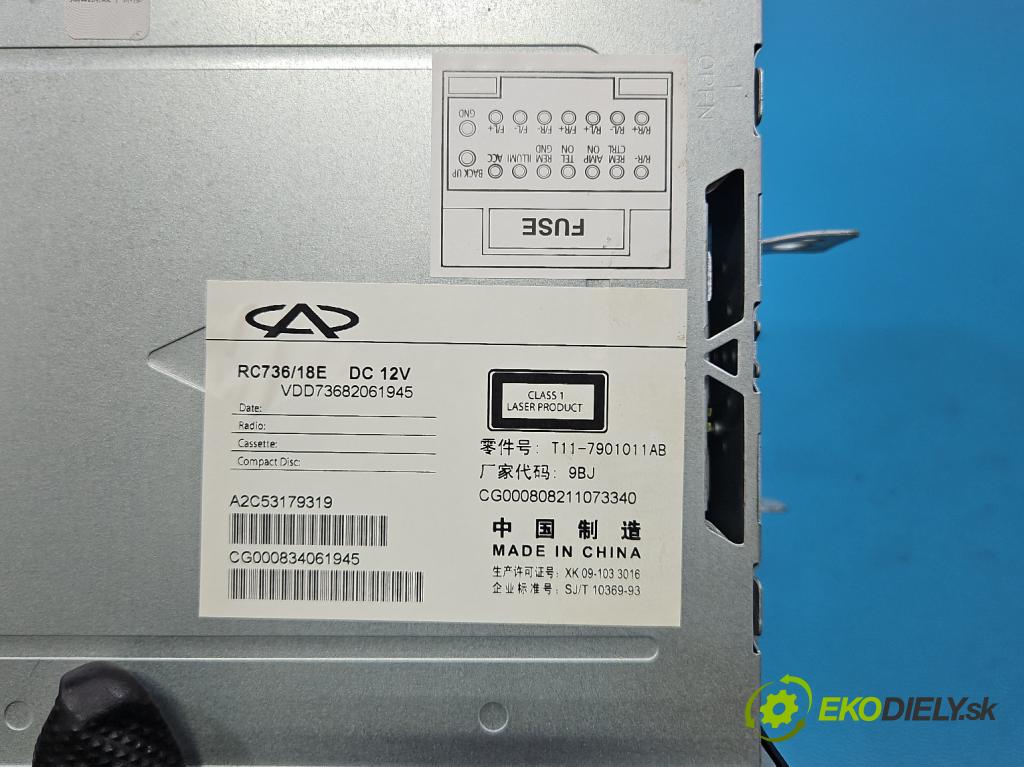 DR Automobiles DR 5 2007-2020 1.6 16V 109 hp manual 80 kW 1579 cm3 5- Radio továrna: A2C53179319
