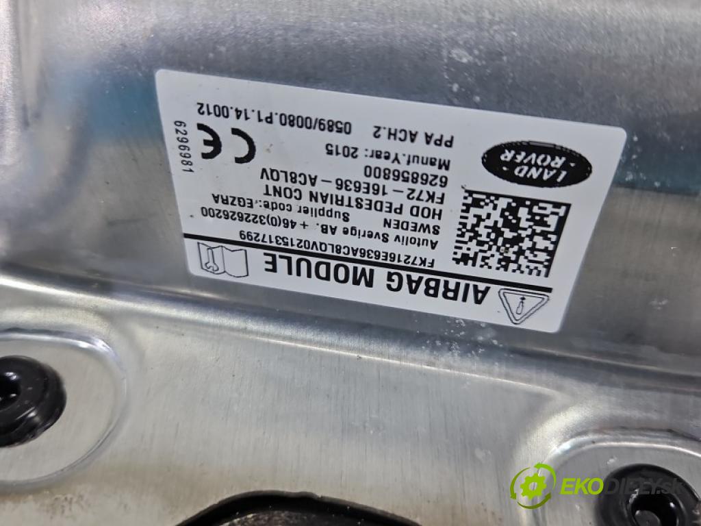 Land rover Discovery Sport 2014-2019 L550 2.0 TD 179KM automatic 132 kW 1999 cm3 5- airbag vzduch: ostatné FK72-16E636-AC