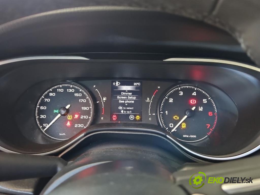 Fiat Tipo II 2015- 1.0 T 100 HP manual 73.3 kW 999 cm3 5- prístrojovka/ budíky 00522003330 (Prístrojová doska)