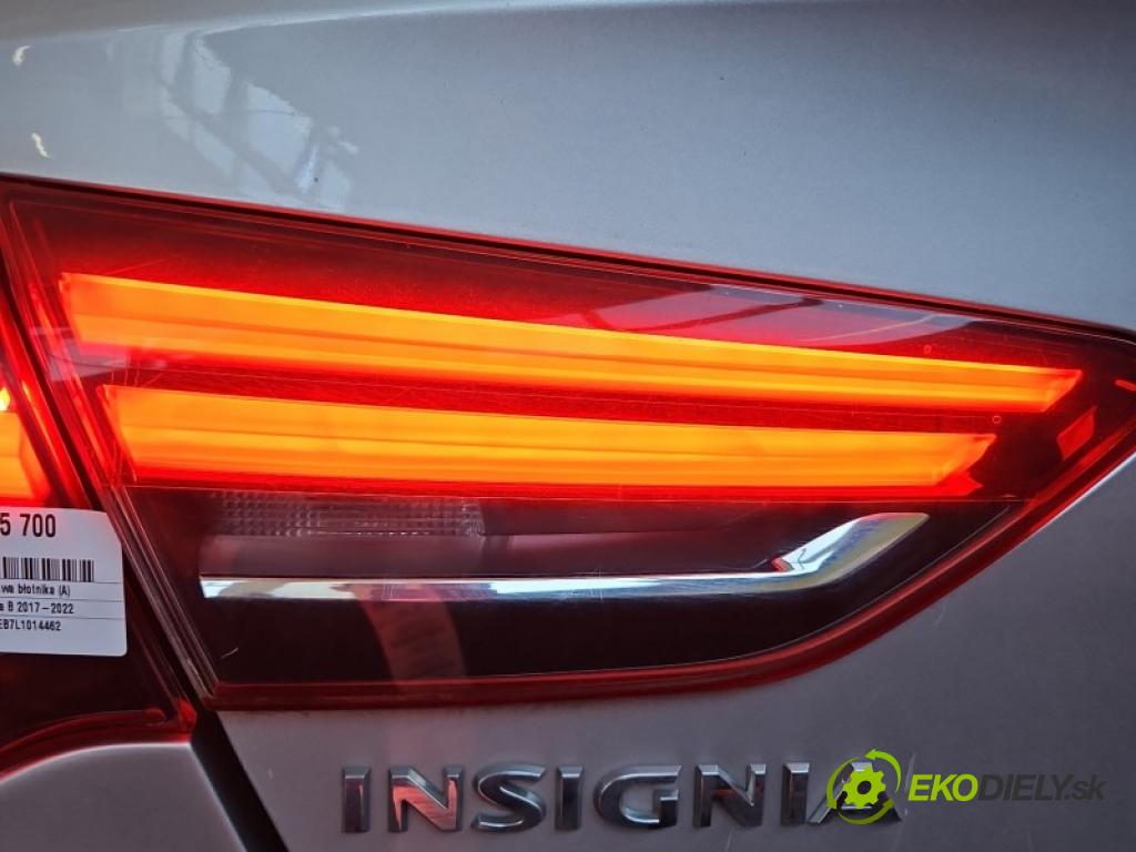 Opel Insignia B 2017-2022 1.5 T 165 HP manual 121 kW 1490 cm3 5- svetlo / reflektor zadné ľavé kufrové dvere 39148314