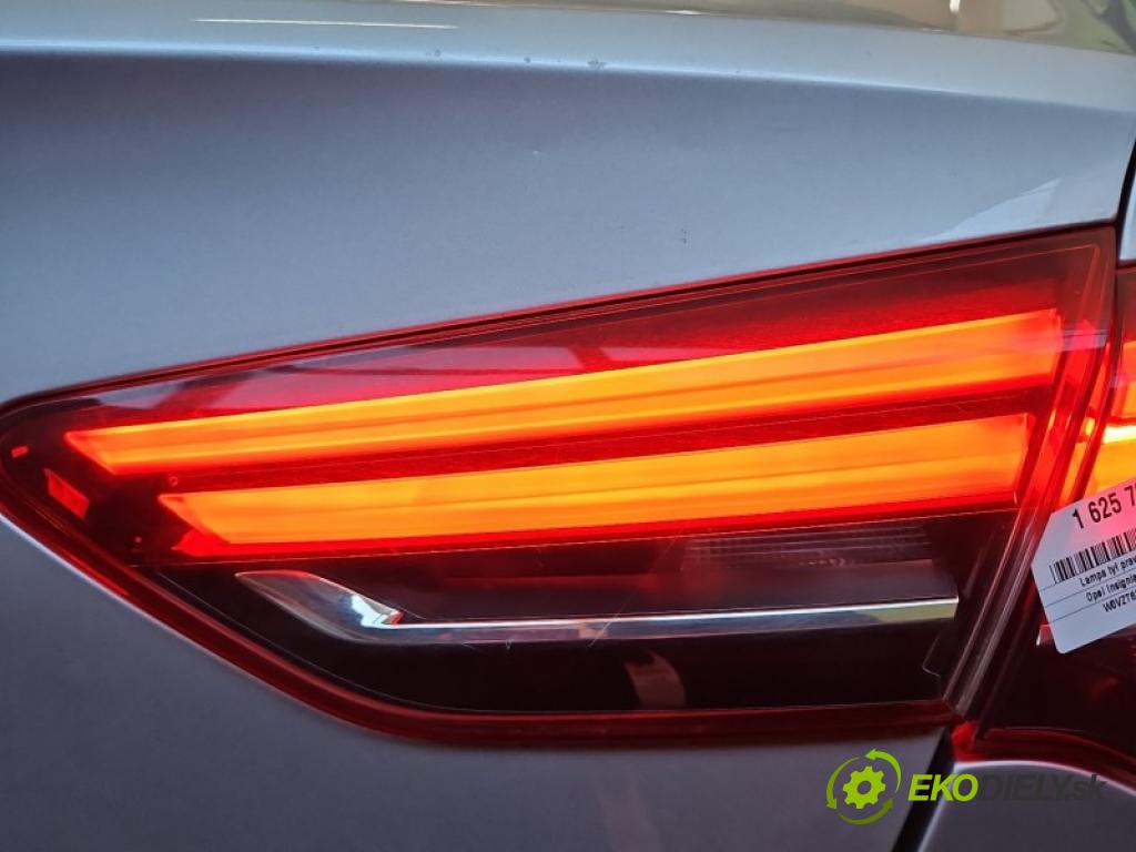 Opel Insignia B 2017-2022 1.5 T 165 HP manual 121 kW 1490 cm3 5- svetlo / reflektor zadné pravé kufrové dvere 39148315