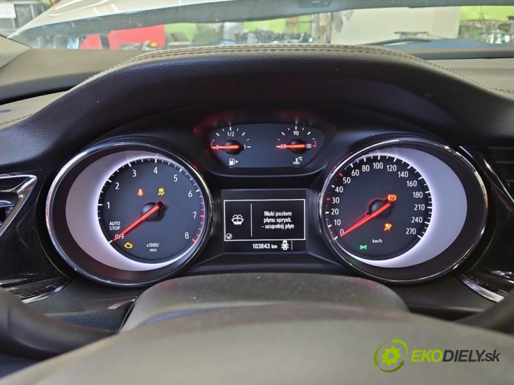 Opel Insignia B 2017-2022 1.5 T 165 HP manual 121 kW 1490 cm3 5- prístrojovka/ budíky 39207849 (Prístrojová doska)