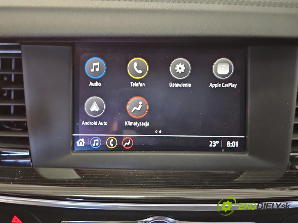 Opel Insignia B 2017-2022 1.5 T 165 hp manual 121 kW 1490 cm3 5- displej 555343750 (Přístrojová deska)