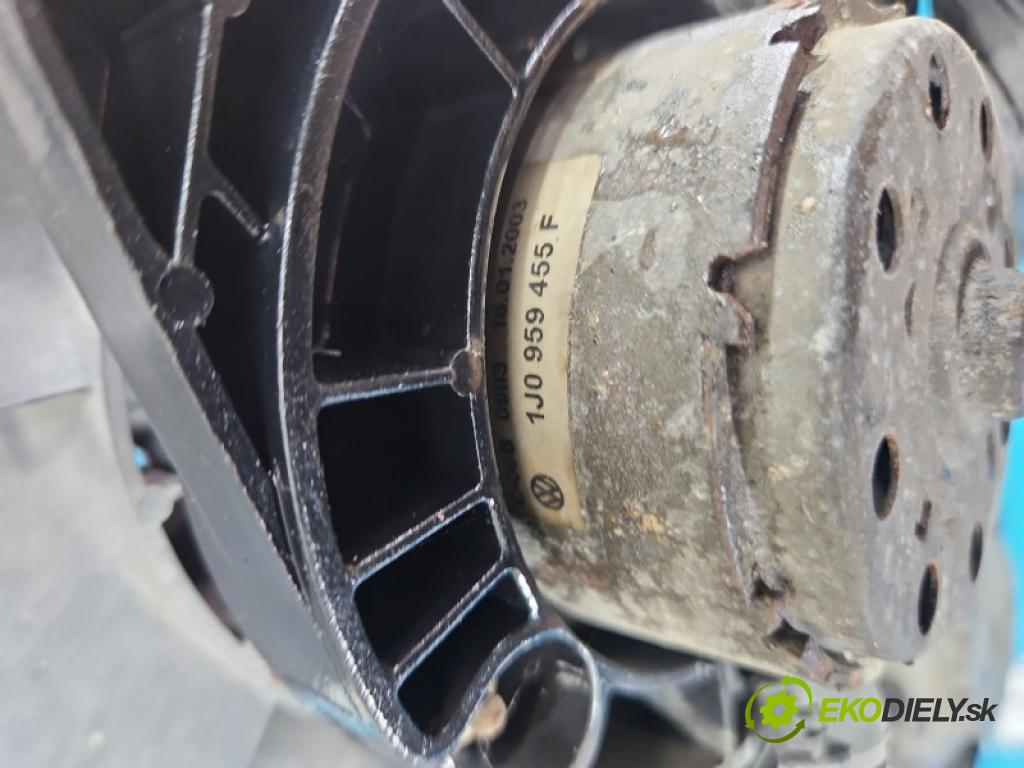 Seat Leon I 1999-2005 1.6 16V 105 HP manual 77 kW 1595 cm3 5- Ventilátor chladiča 1J0121207T