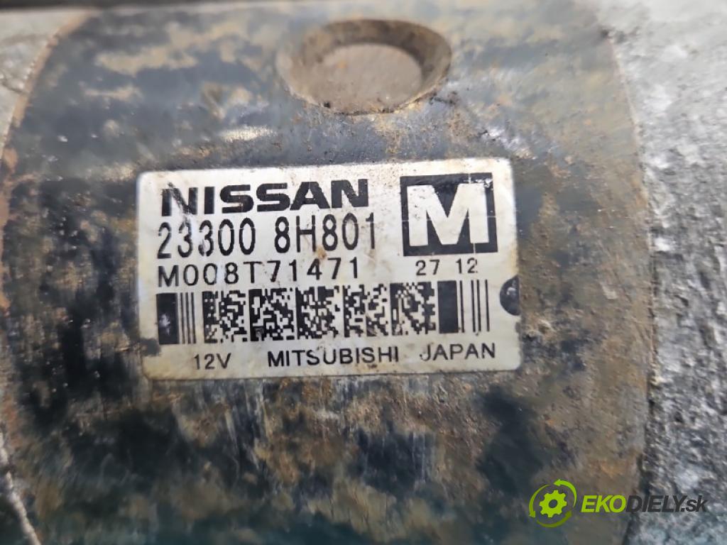 Nissan X-trail I T30 2001-2007 2.2 dci 136hp manual 100 kW 2184 cm3 5- startér: 233008H801 (Startér)