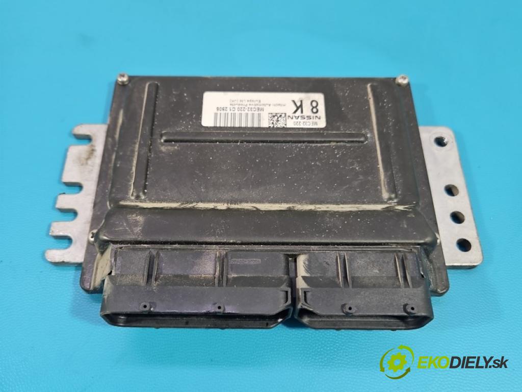 Nissan Almera N16 2000-2006 1.8 16V 116 hp manual 85 kW 1769 cm3 5- řídící jednotka motoru MEC32-220