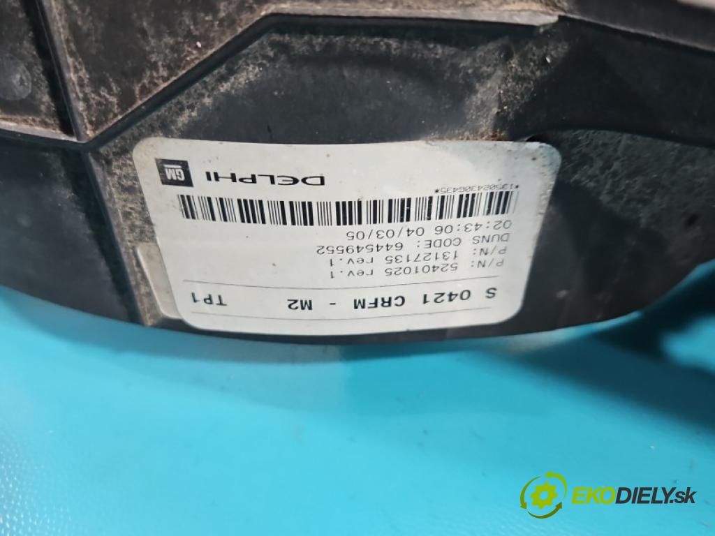 Opel Meriva A 2002-2010 1.8 16V 125 hp manual 92 kW 1796 cm3 5- ventilátor chladič 52401025