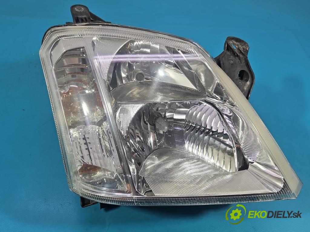 Opel Meriva A 2002-2010 1.8 16V 125 HP manual 92 kW 1796 cm3 5- Reflektor: pravý 89308560 (Svetlo predné pravé)