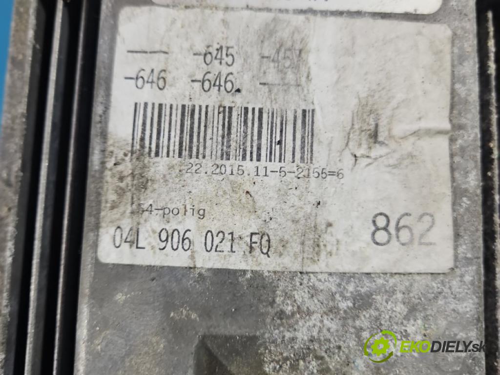 Audi A6 C7 2011-2018 2.0 tdi 190 hp automatic 140 kW 1968 cm3 5- řídící jednotka motoru 04L906021FQ