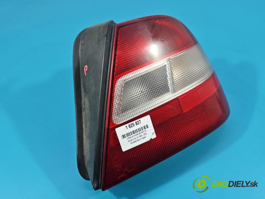 Honda Civic VI 1995-2001 1.4 16V 90 hp manual 66 kW 1396 cm3 5- světlo zadní pravé blatník: