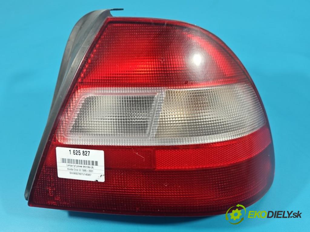 Honda Civic VI 1995-2001 1.4 16V 90 hp manual 66 kW 1396 cm3 5- světlo zadní pravé blatník: 