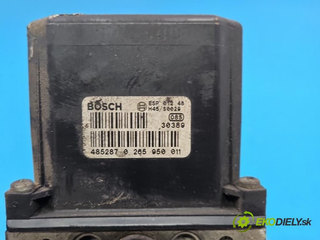 Audi A4 B6 2000-2004 1.9 tdi 131 HP manual 96 kW 1896 cm3 5- čerpadlo abs 0265950011 (Pumpa ABS)