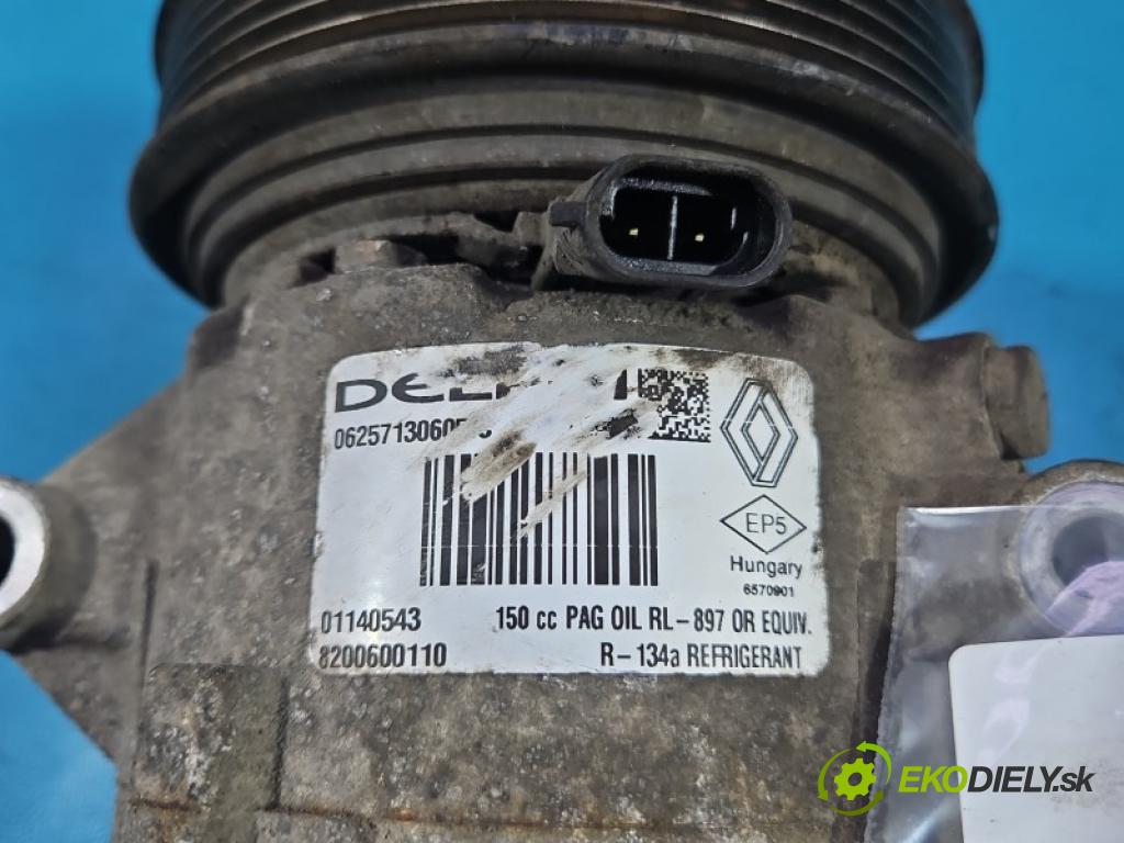 Renault Megane II 2003-2008 1.6 16V 111KM manual 82 kW 1598 cm3 4- Kompresor: klíma 8200600110 (Kompresor klimatizace)